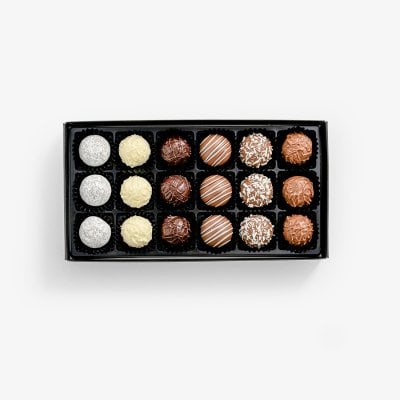 Truffle Selection mit Alkohol 18er Packung